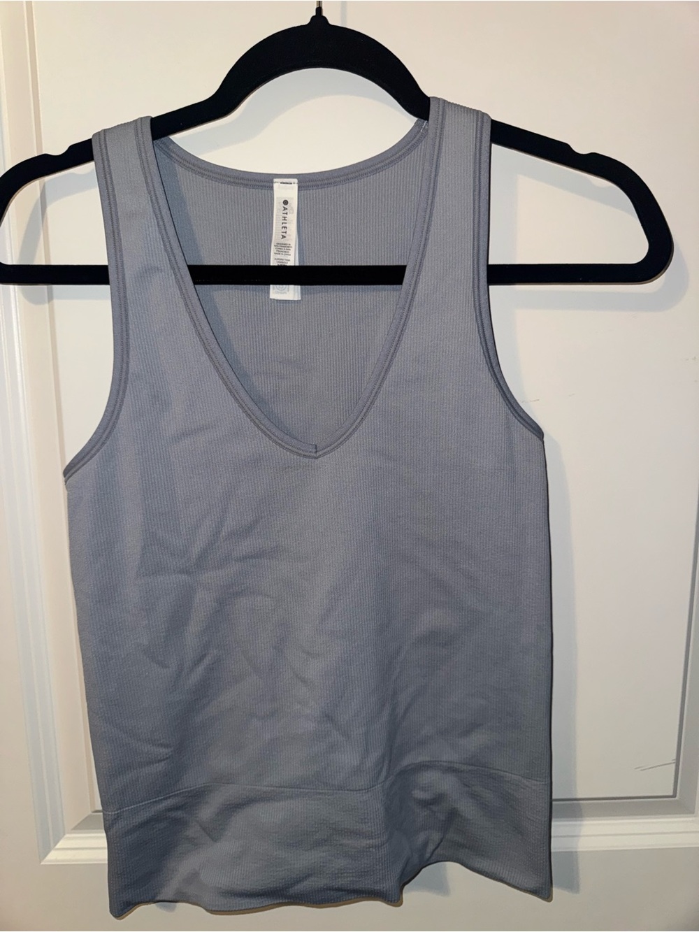 Athleta Light Ribbed V-Neck Tank Top